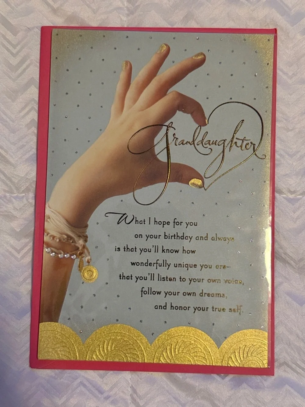 🌻 Bundle of 2 Hallmark Granddaughter Birthday Cards